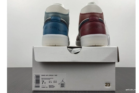 Rep EP DM9601-200 Anti-Gravity Jordan AIR 1 Mid Machines DM9601-200 0415